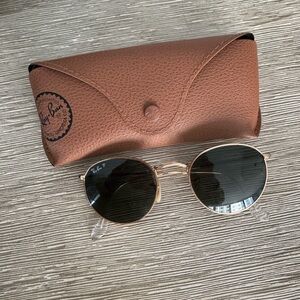 Ray Ban Round Metal Sunglasses